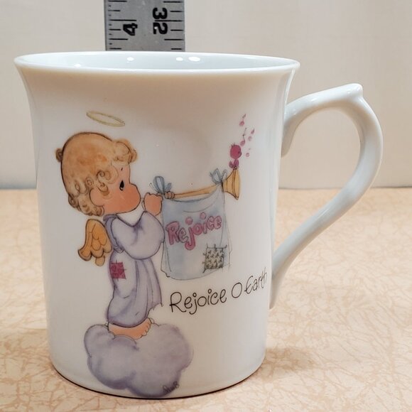 Precious Moments REJOICE Cup 3.5 inches tall x 3 wide Collectible Vintage 1984 - Picture 6 of 6